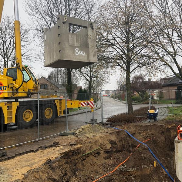 KRW-Berging / Limburgstraat 22 Kelpen-Oler | LBN Betonproducten B.V.