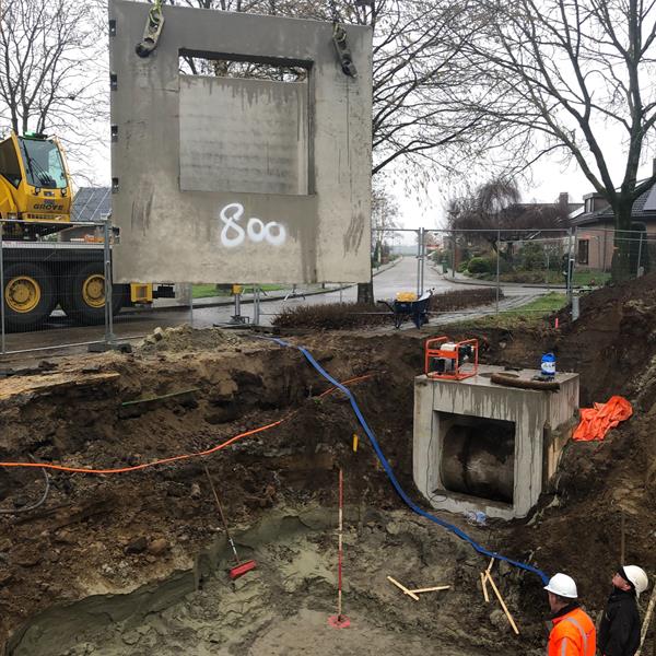 KRW-Berging / Limburgstraat 22 Kelpen-Oler | LBN Betonproducten B.V.