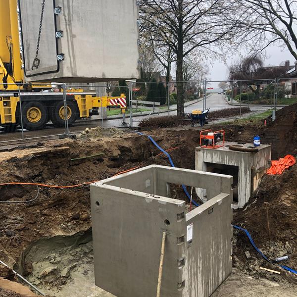 KRW-Berging / Limburgstraat 22 Kelpen-Oler | LBN Betonproducten B.V.