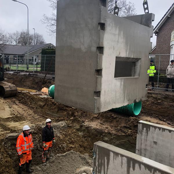 KRW-Berging / Limburgstraat 22 Kelpen-Oler | LBN Betonproducten B.V.