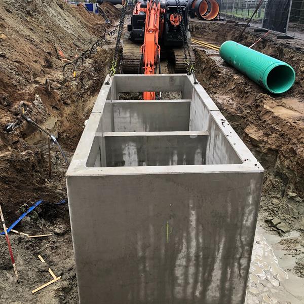 KRW-Berging / Limburgstraat 22 Kelpen-Oler | LBN Betonproducten B.V.